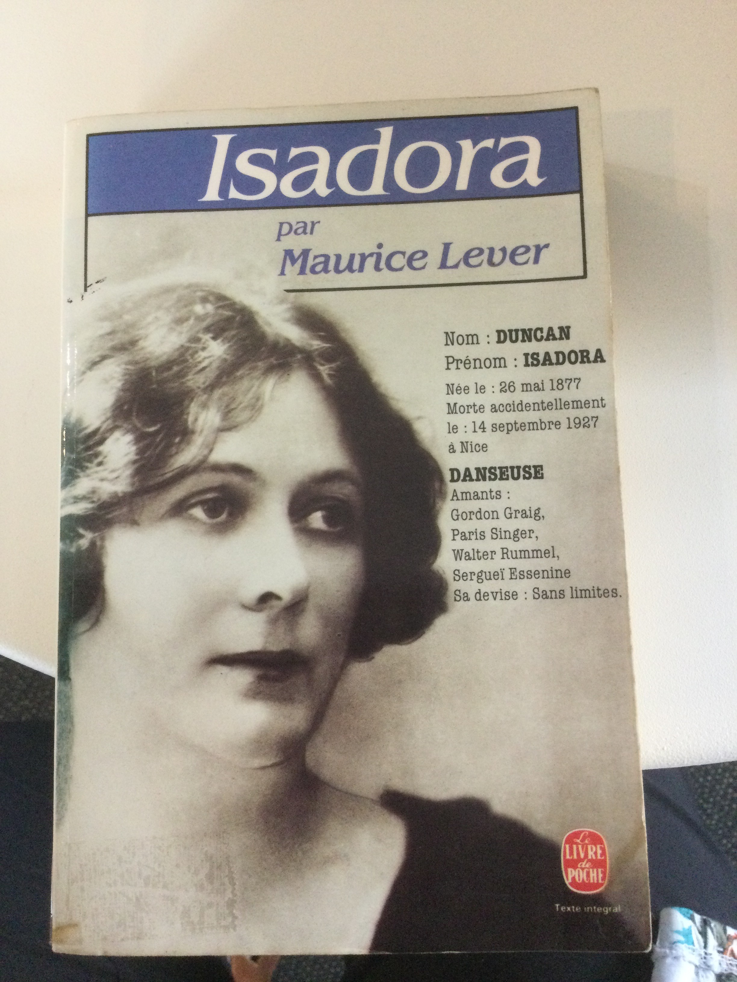 Isadora - Click to enlarge picture.