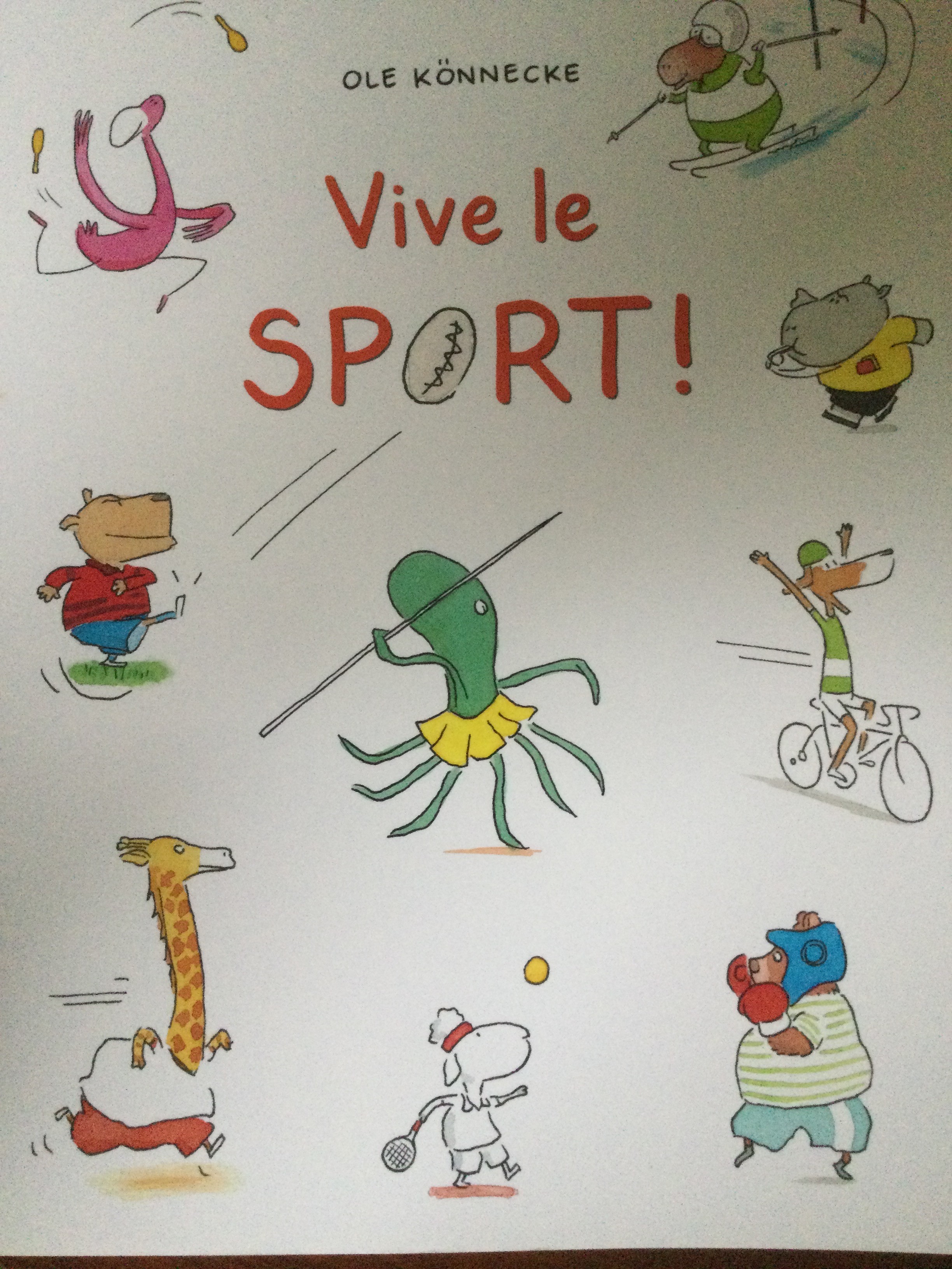 Vive le sport! - Click to enlarge picture.