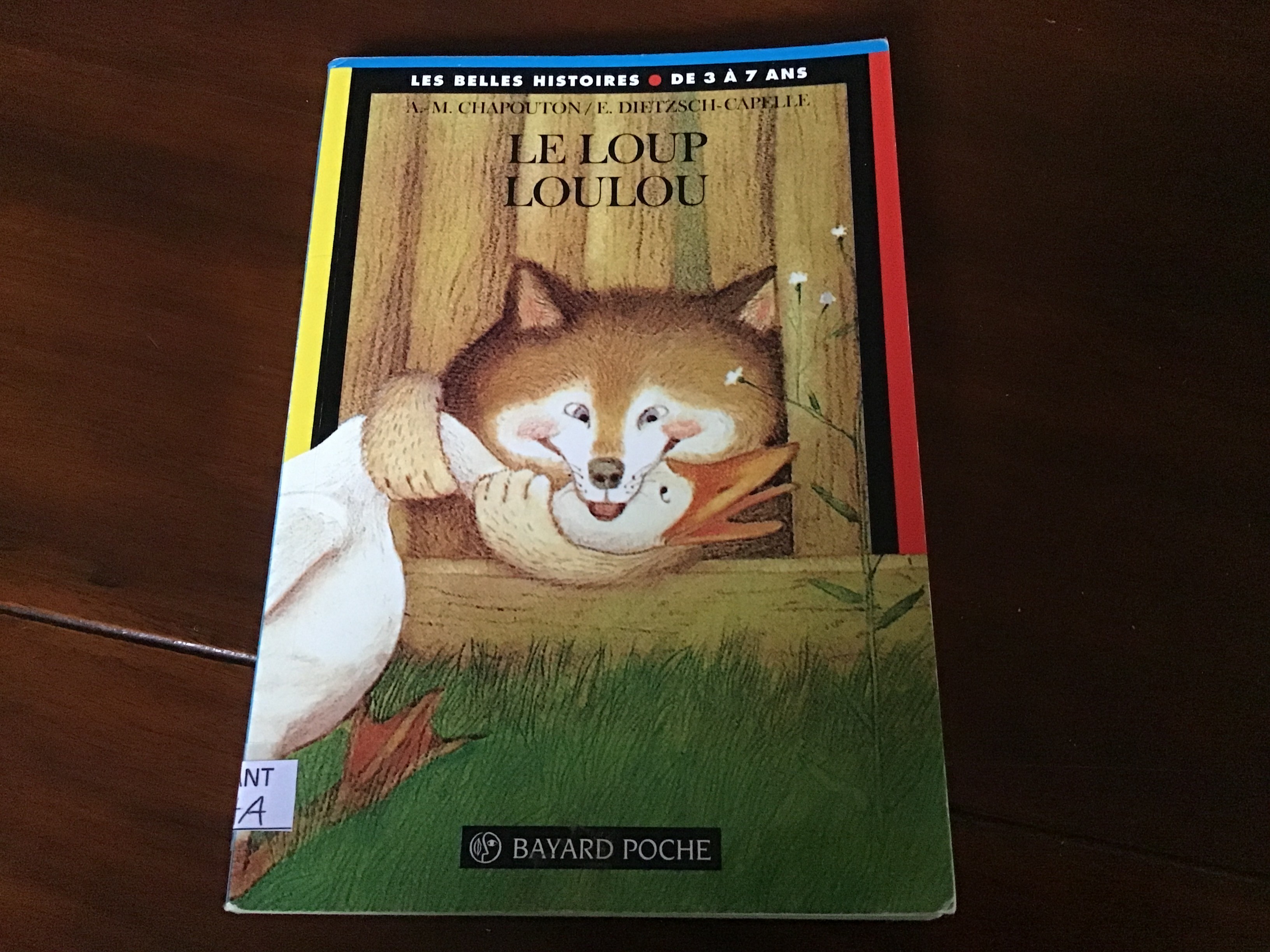 Le loup Loulou - Click to enlarge picture.