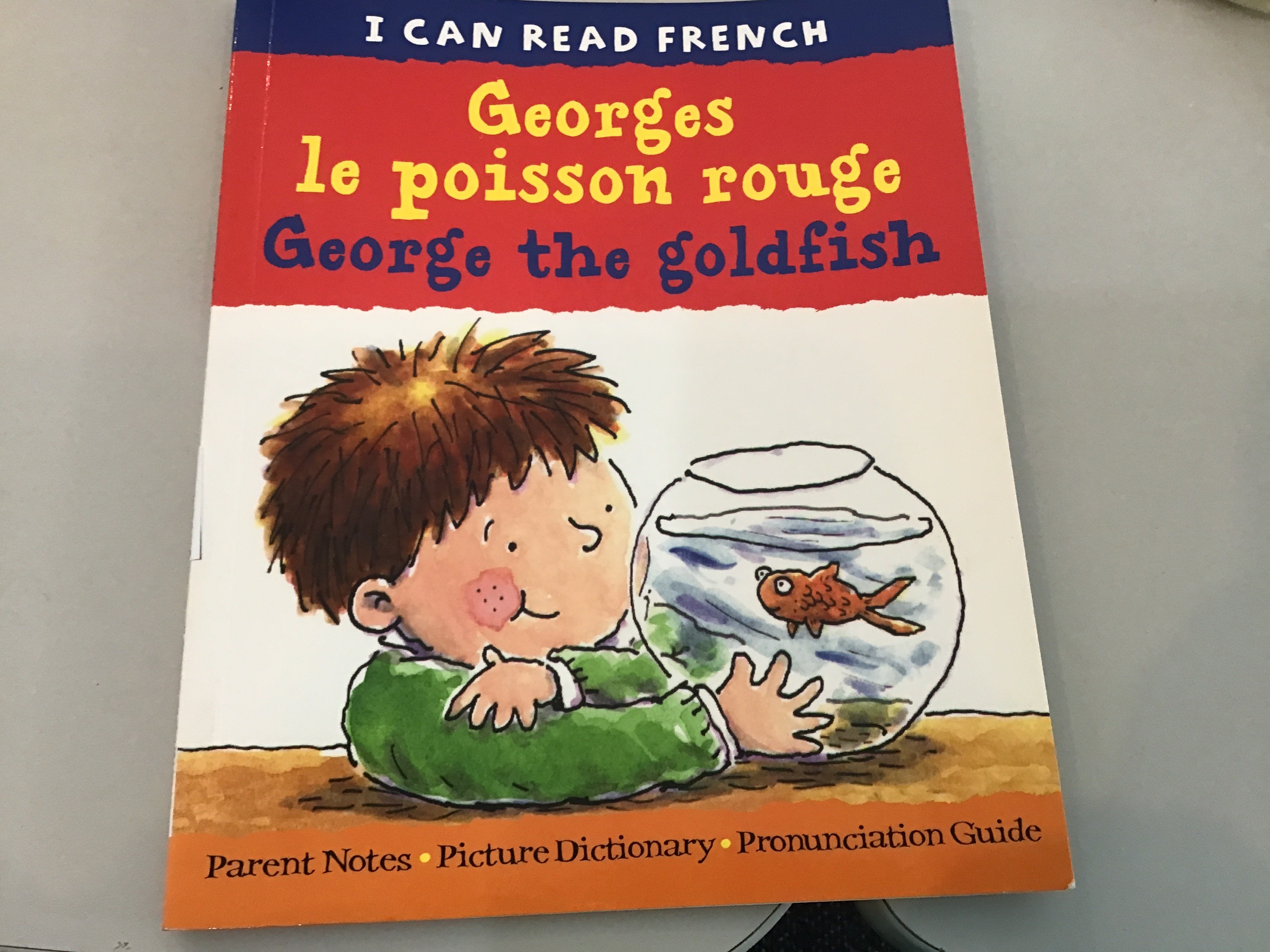 Georges  le poisson rouge - Click to enlarge picture.