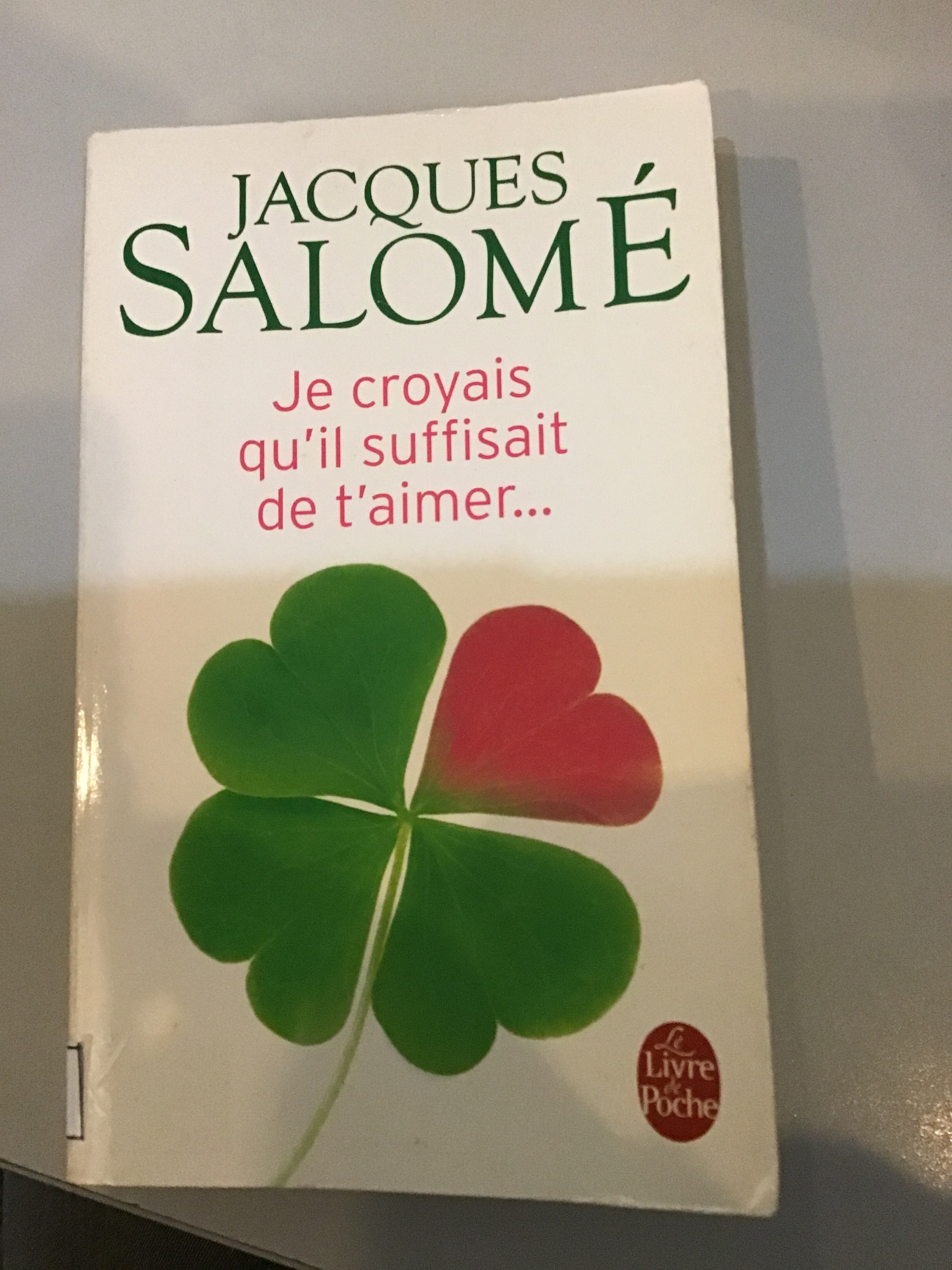 Je croyais qu’il suffisait de t’aimer… - Click to enlarge picture.