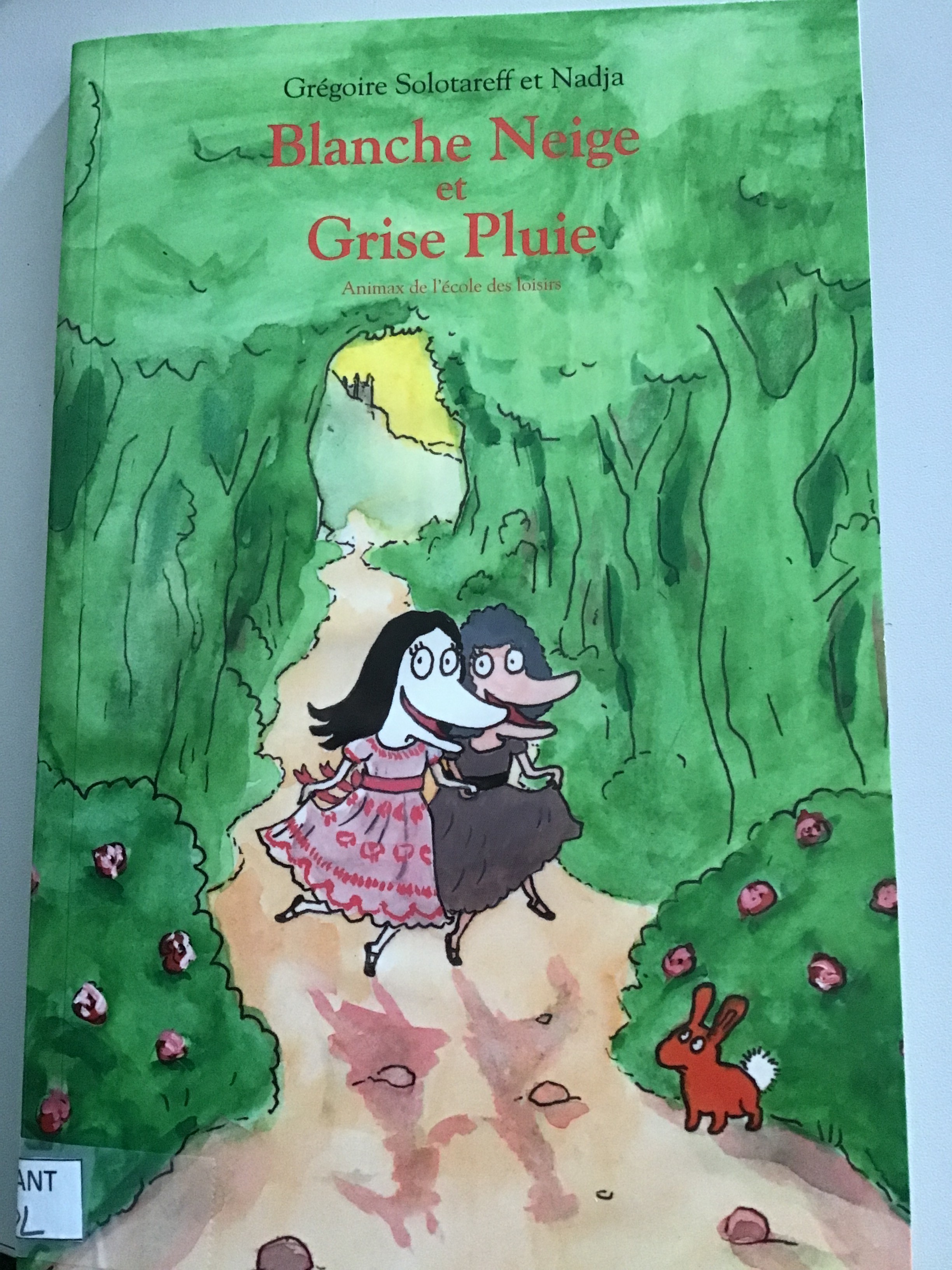 Blanche Neige et Grise Pluie - Click to enlarge picture.