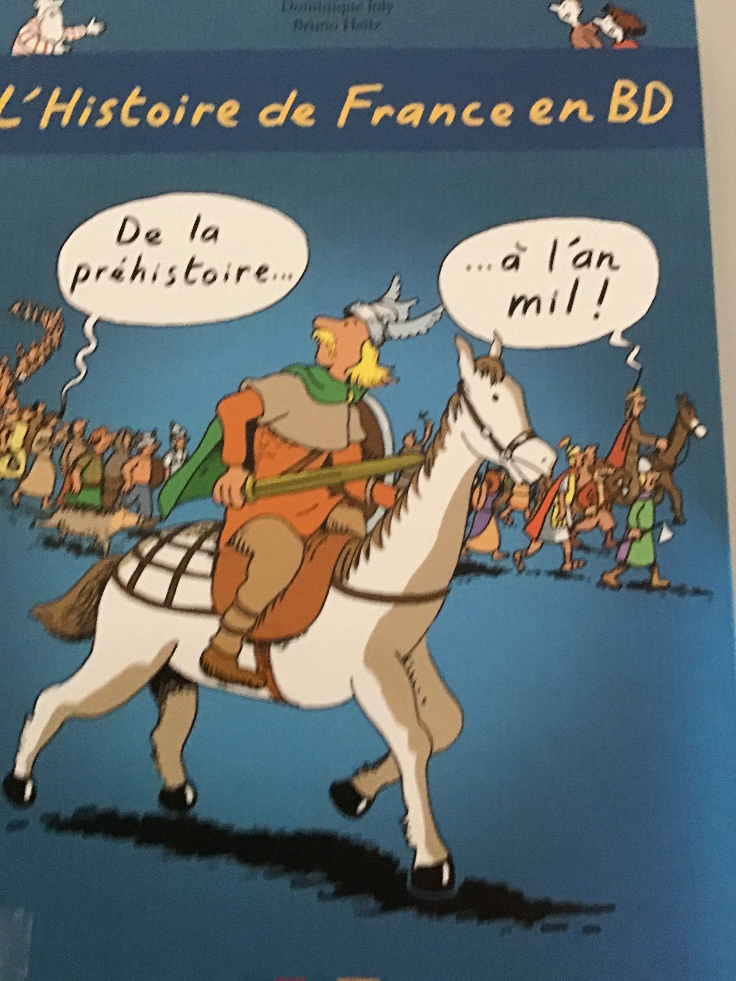 L’histoire de France en Bd - Click to enlarge picture.