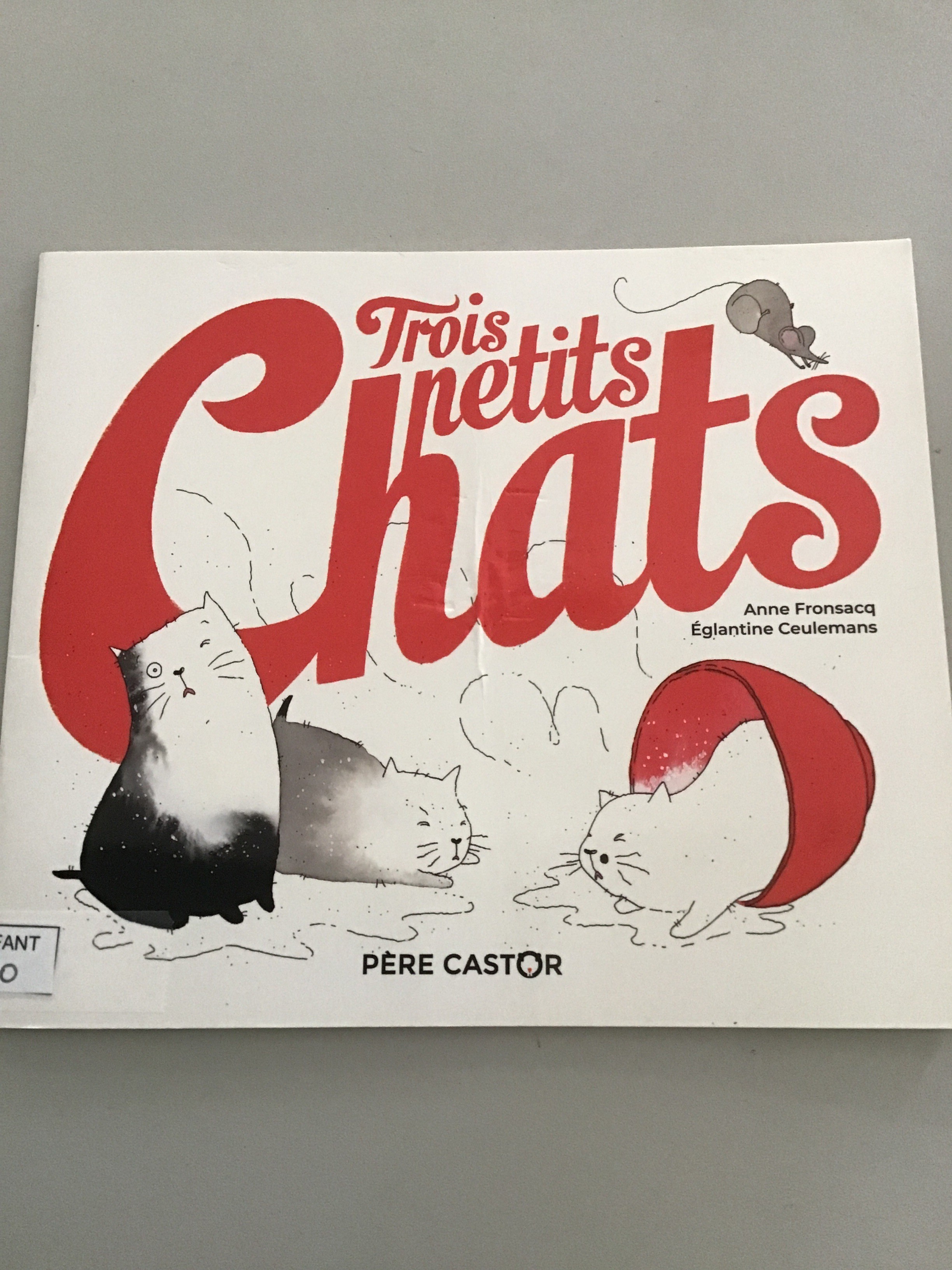 Trois petits chats - Click to enlarge picture.