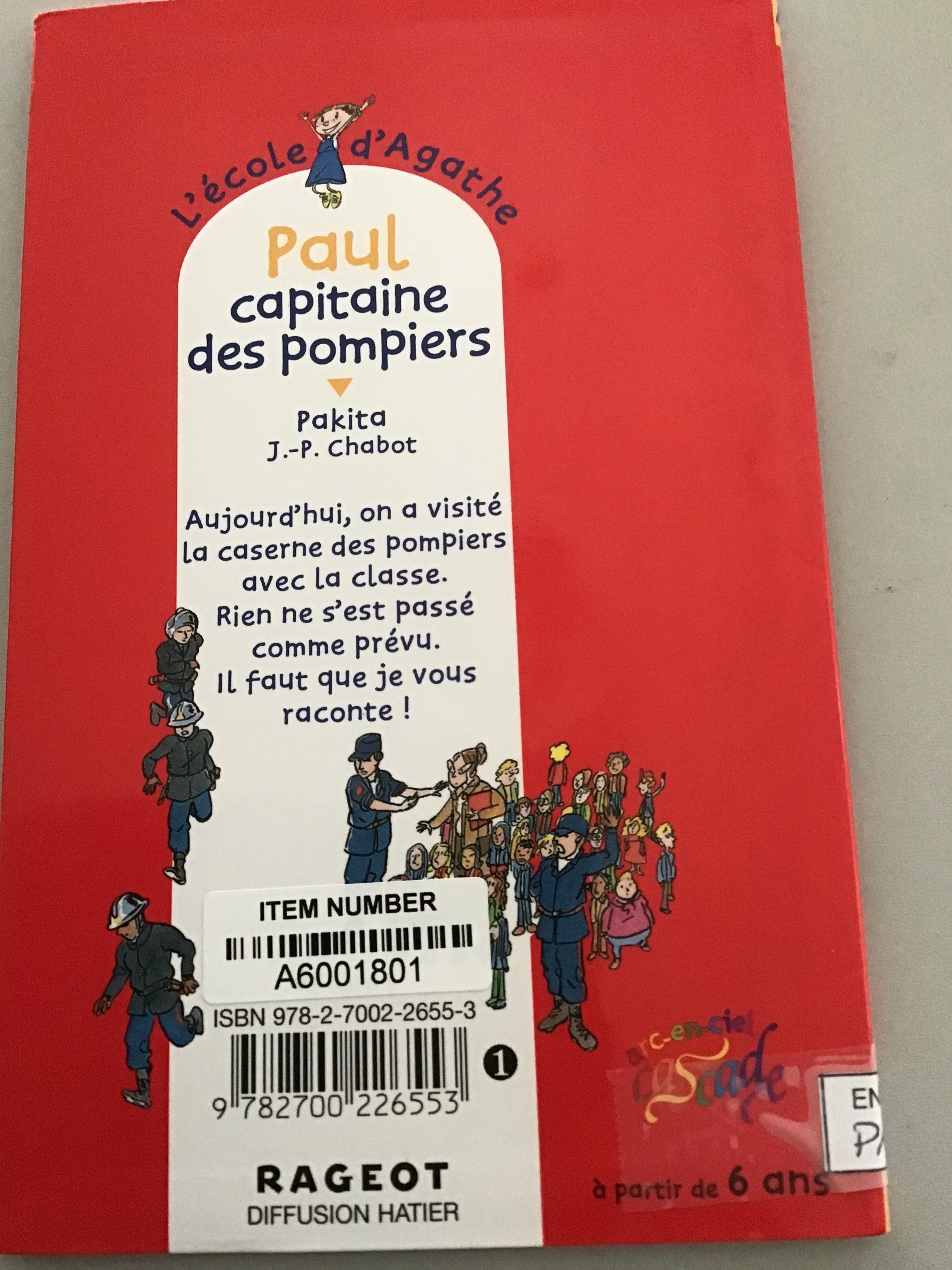 Paul capitaine des pompiers - Click to enlarge picture.