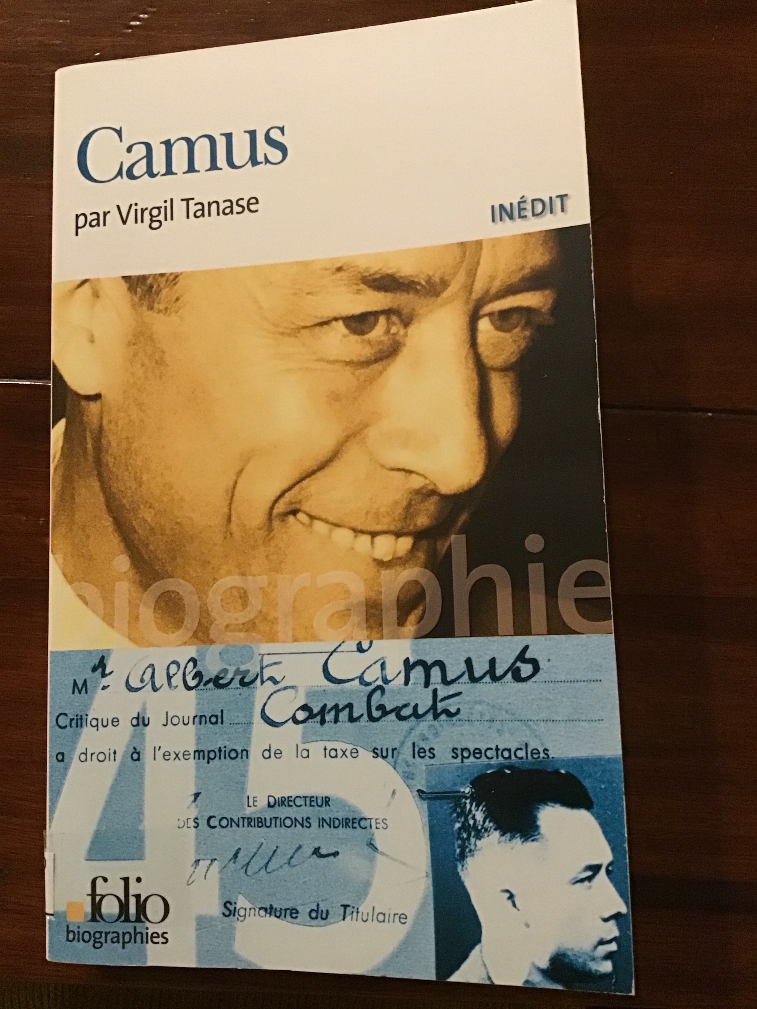 Camus - Click to enlarge picture.