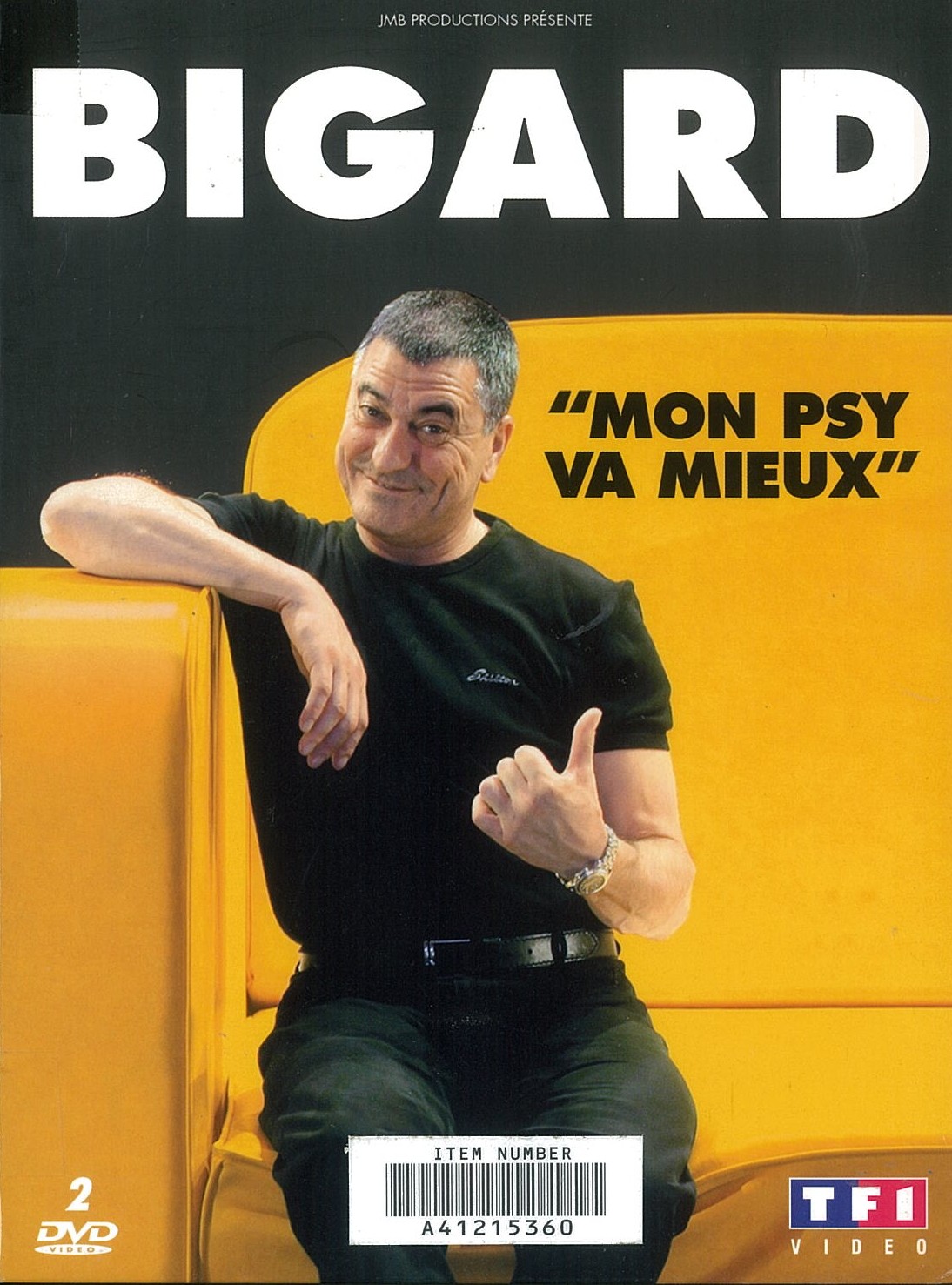 Bigard "Mon psy va mieux" - Click to enlarge picture.