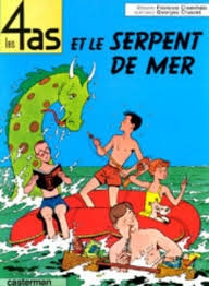 Les 4 as et le serpent de mer - Click to enlarge picture.