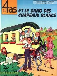 Les  4 as et le gang des chapeaux blancs - Click to enlarge picture.
