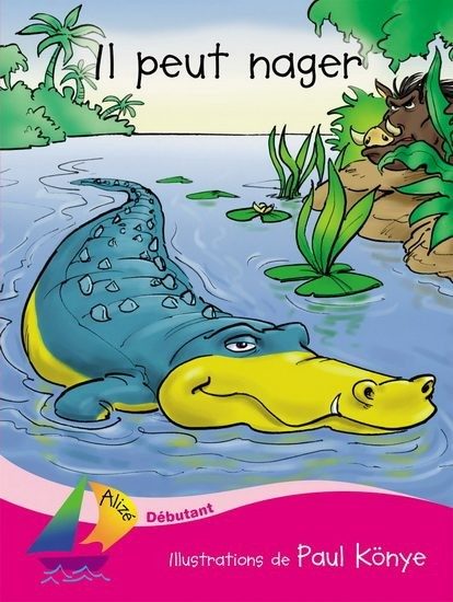 Il peut nager - Click to enlarge picture.