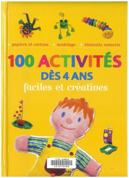 100 activités dès 4 ans - Click to enlarge picture.