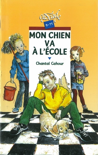 Mon chien va à l'école - Click to enlarge picture.