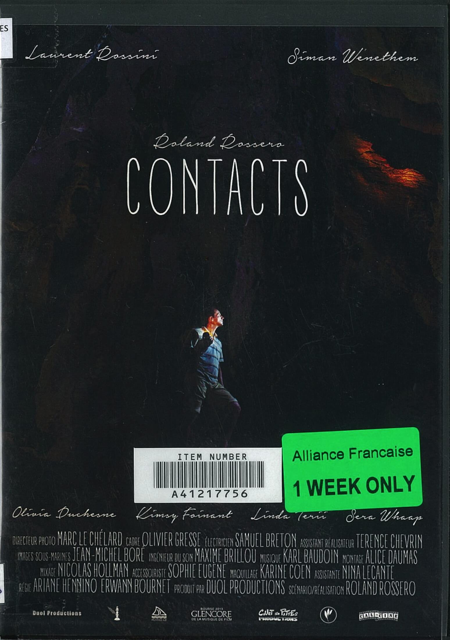 Contacts - Click to enlarge picture.