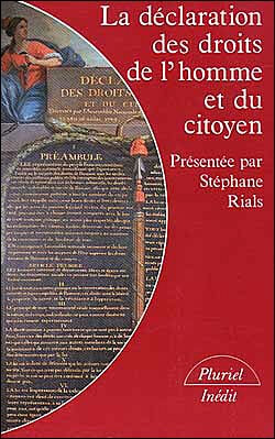 La Déclaration des Droits de l'Homme et du Citoyen - Click to enlarge picture.