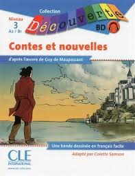 Contes et nouvelles une bande dessinée en français facile - Click to enlarge picture.
