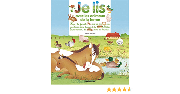 Je lis avec les animaux de la ferme - Click to enlarge picture.