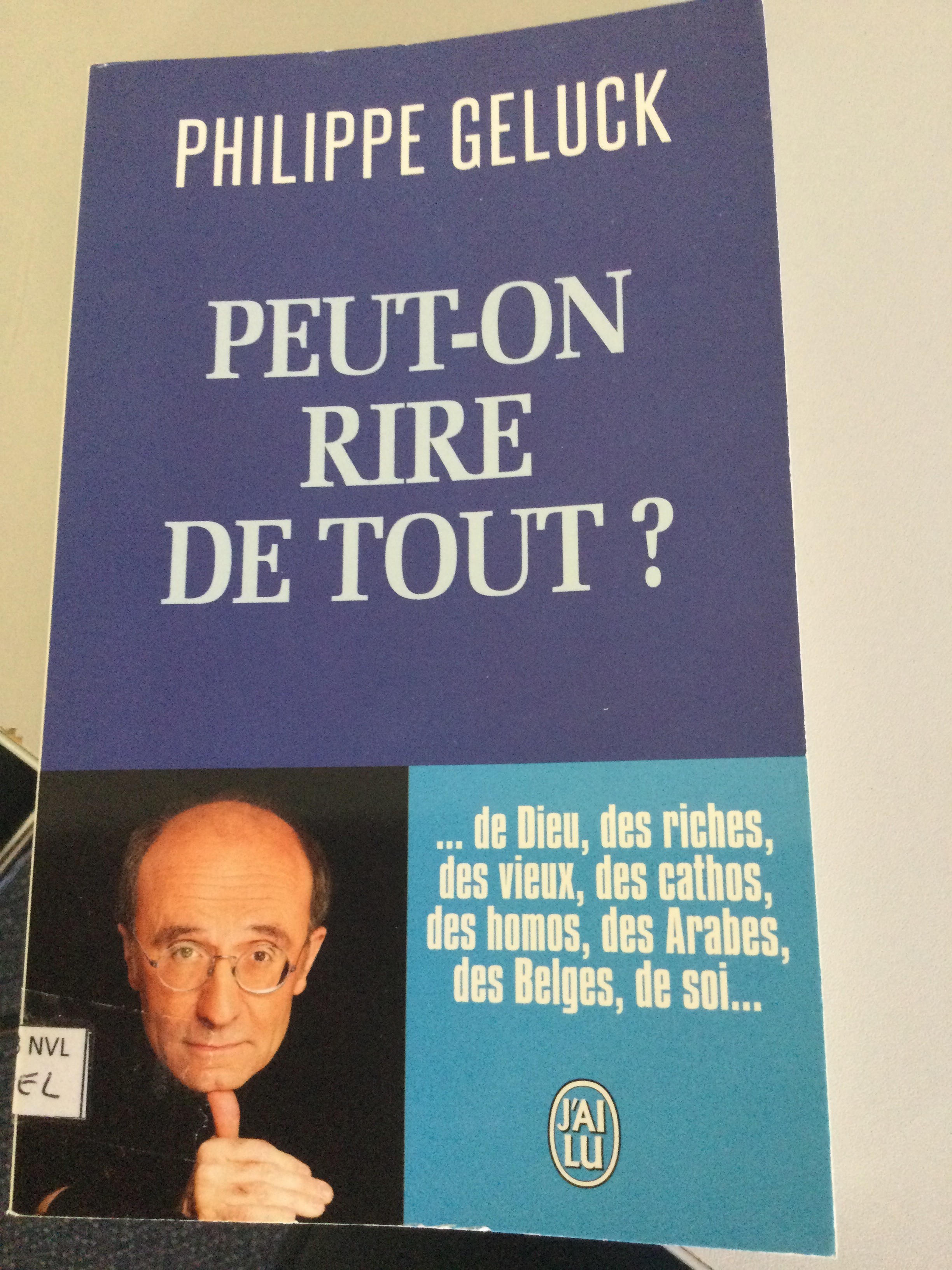 Peut-on rire de tout ? - Click to enlarge picture.