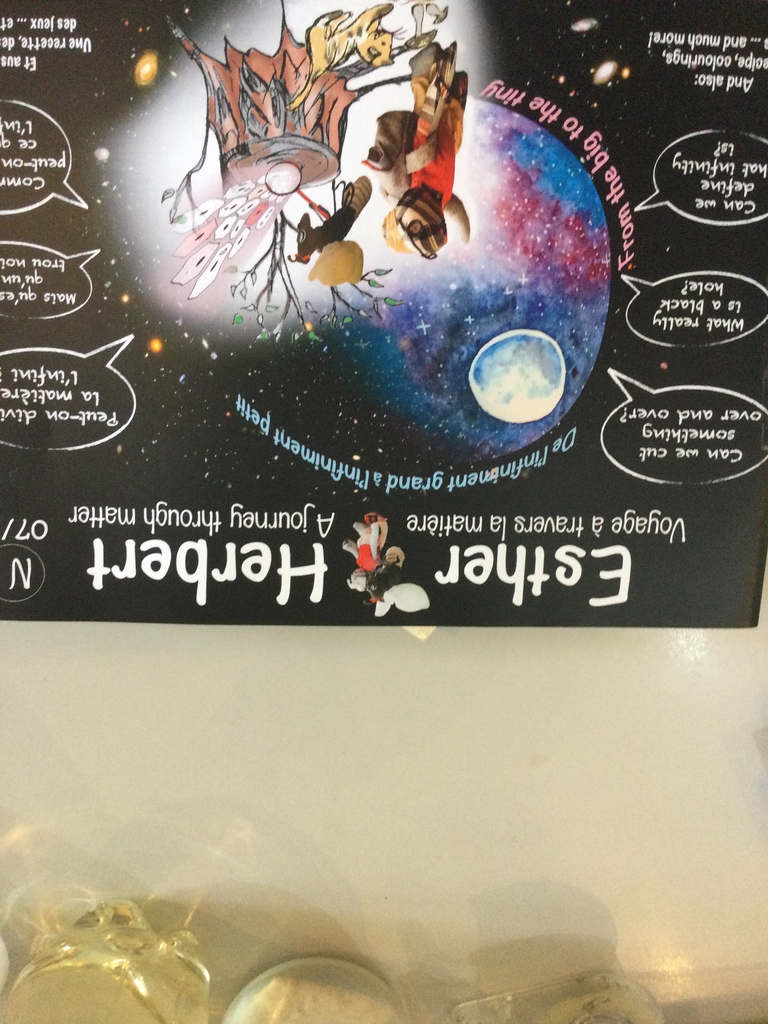 Voyage à travers la matière - Click to enlarge picture.