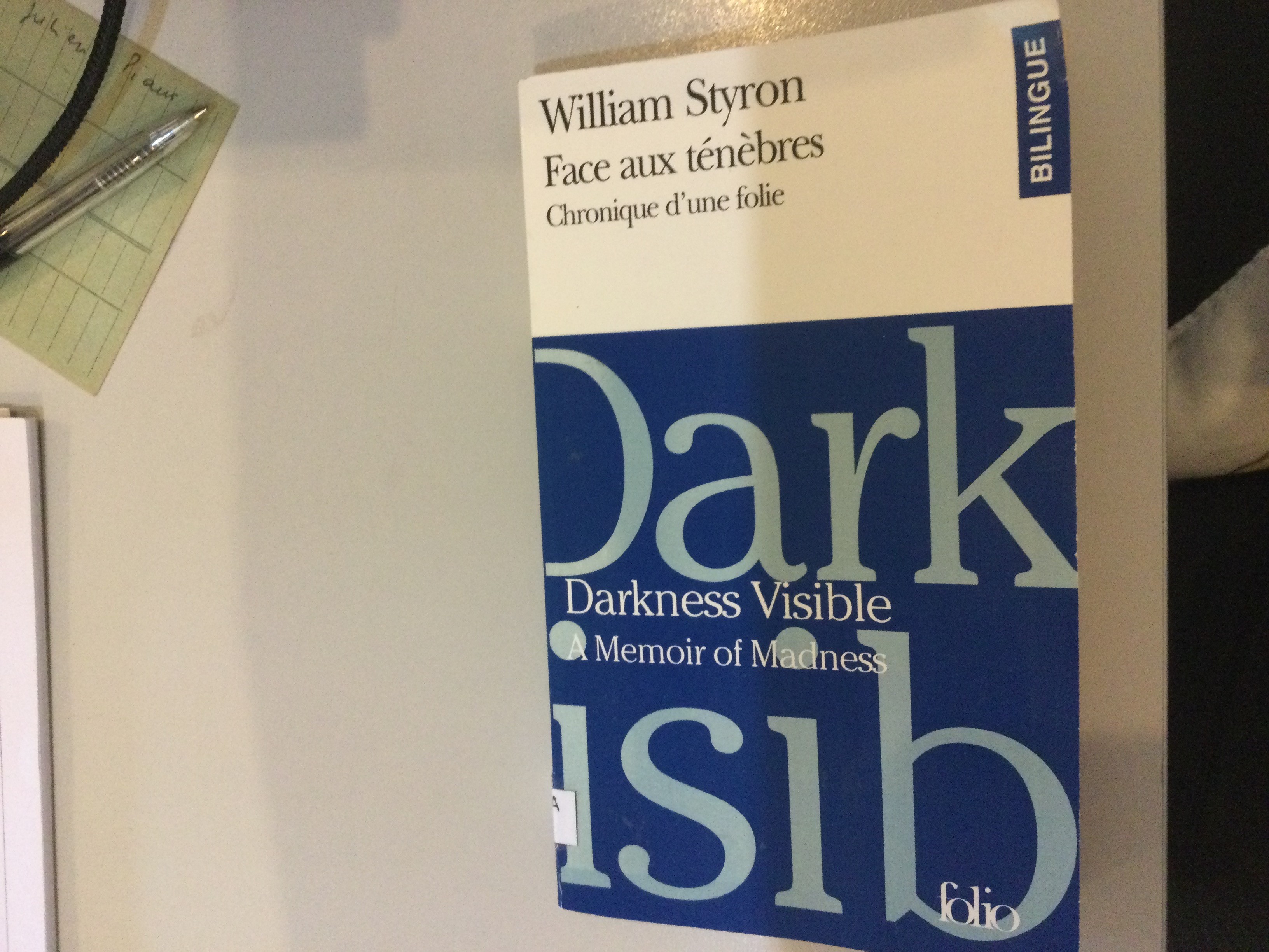 Face aux ténèbres - Click to enlarge picture.