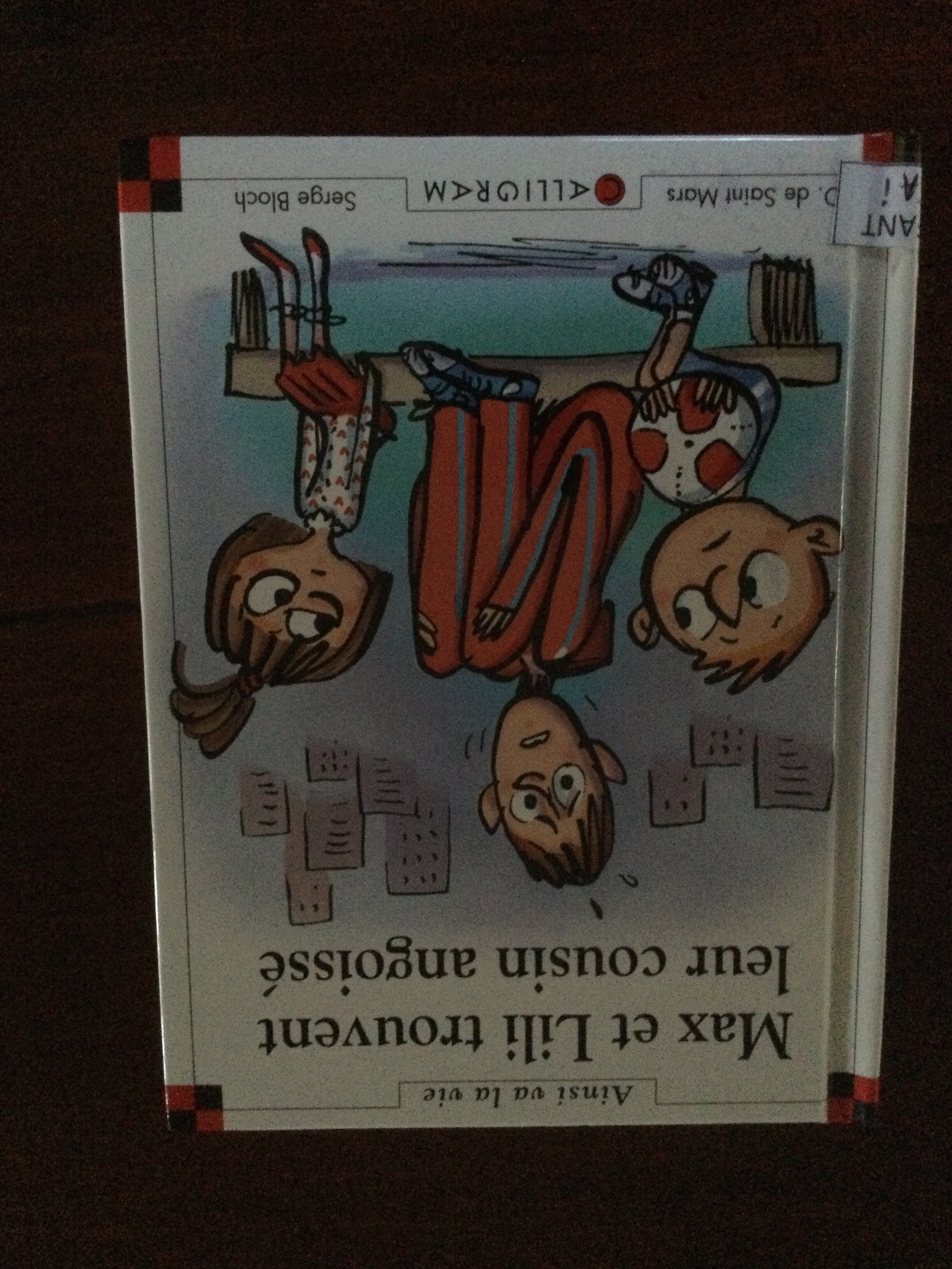 Max et Lili trouvent leur cousin angoissé - Click to enlarge picture.