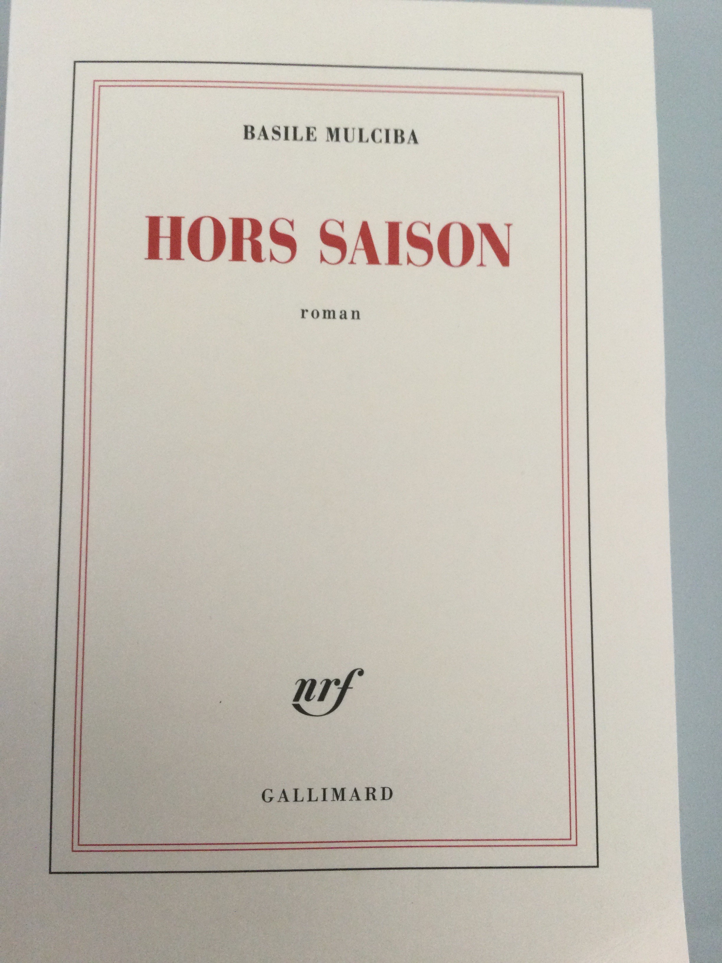 HORS SAISON - Click to enlarge picture.