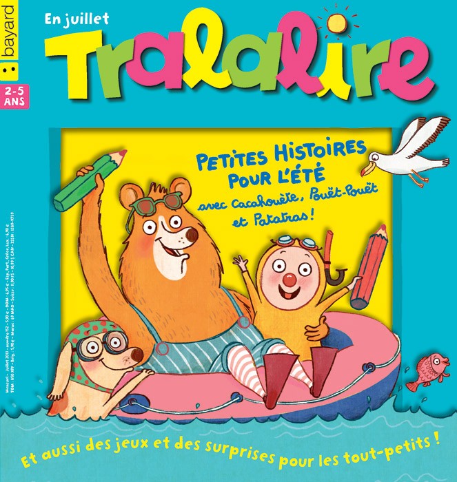 Petites Histoires POUR L'ETE avec cacahouète , Pouët-Pouët et Patatras ! - Click to enlarge picture.