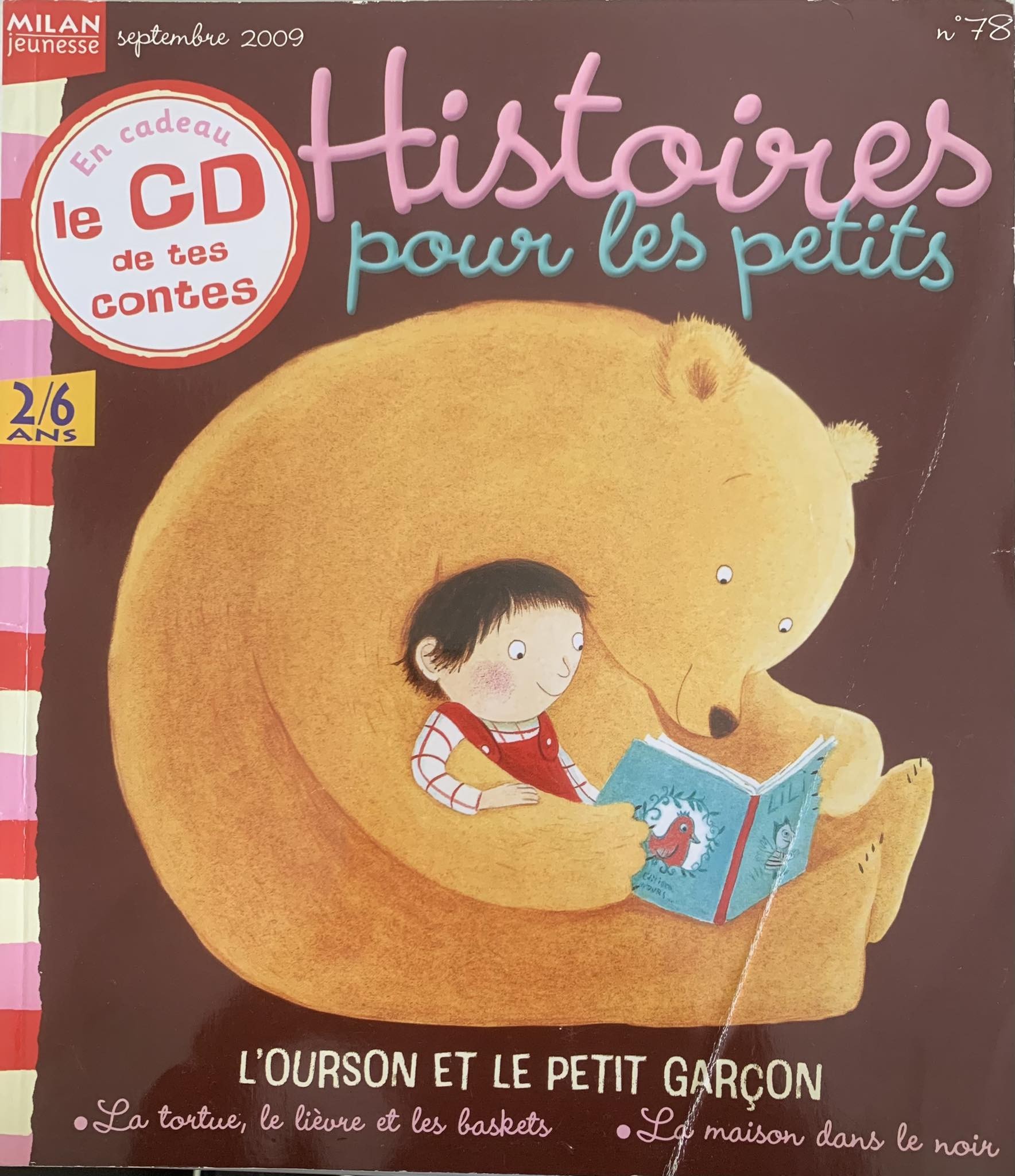 L'OURSON ET LE PETIT GARÇON - Click to enlarge picture.