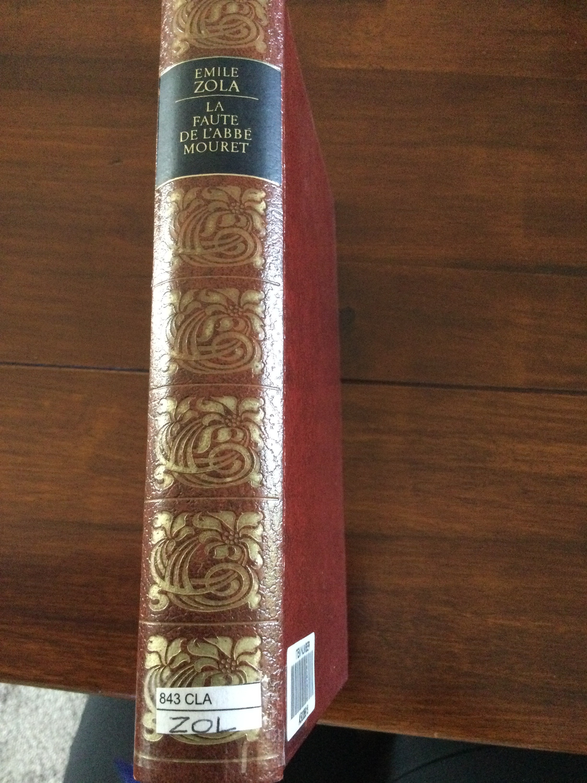 La faute de l’abbé Mouret - Click to enlarge picture.