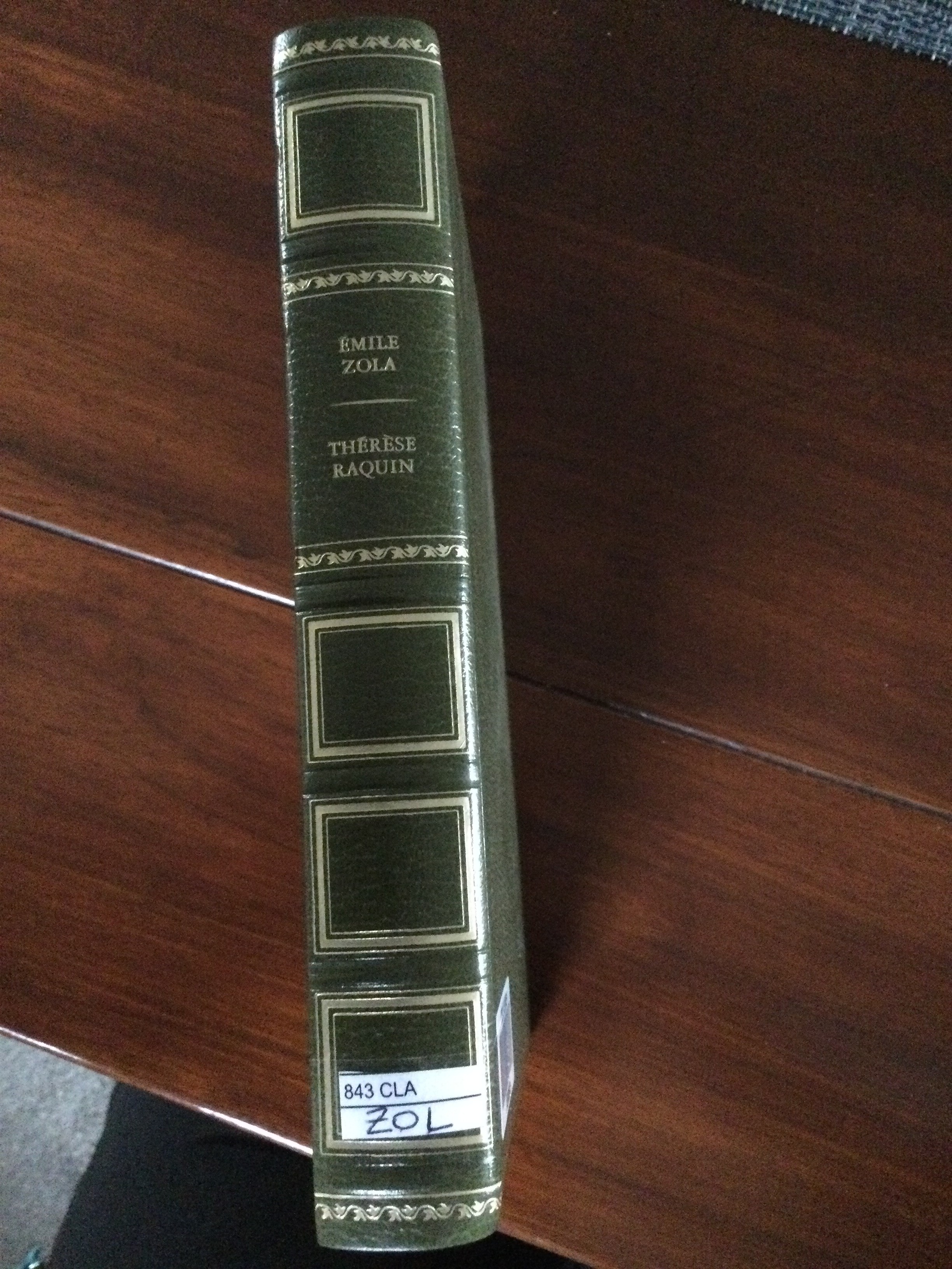 Thérèse Raquin - Click to enlarge picture.