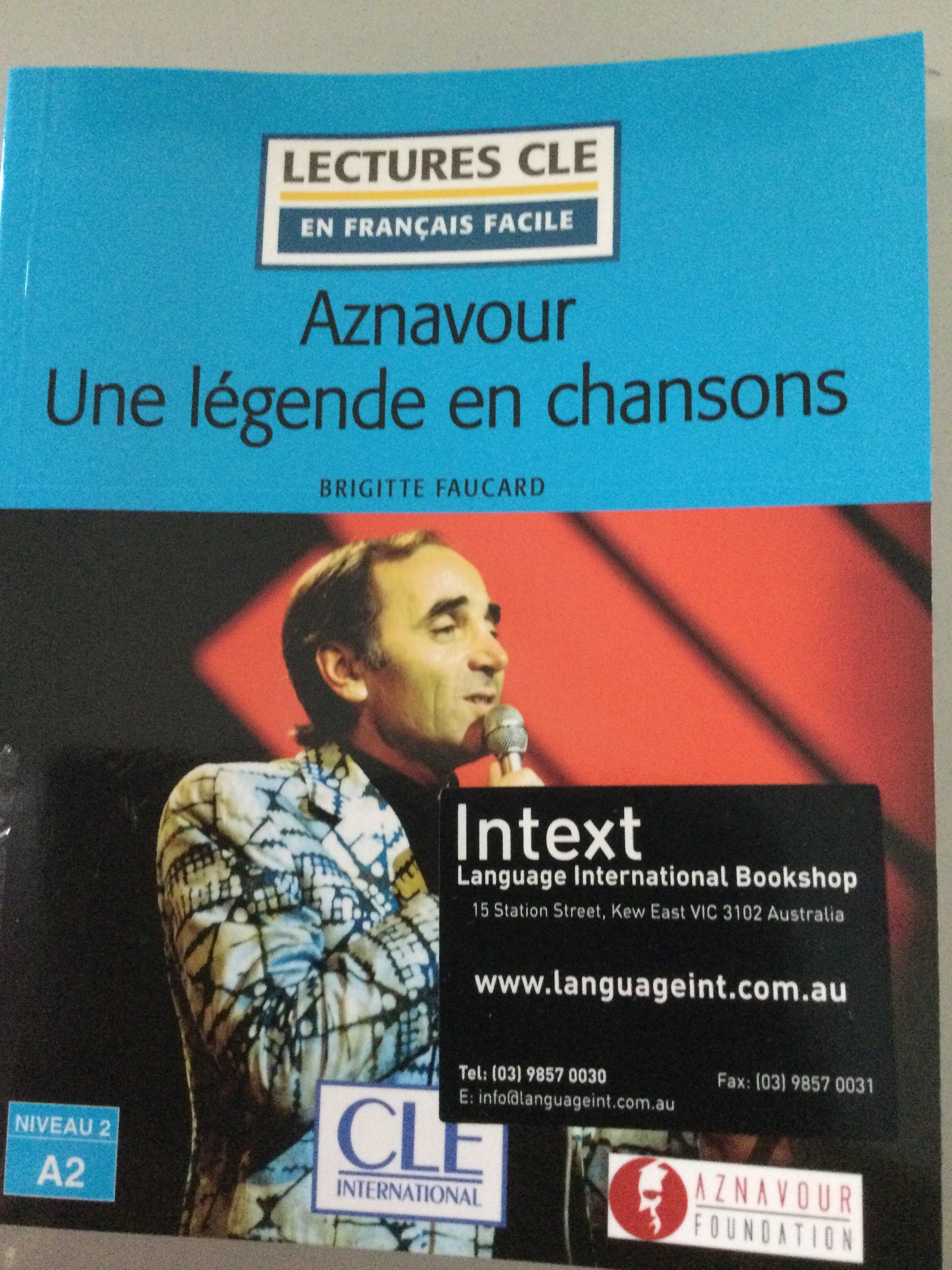 AZNAVOUR - Click to enlarge picture.