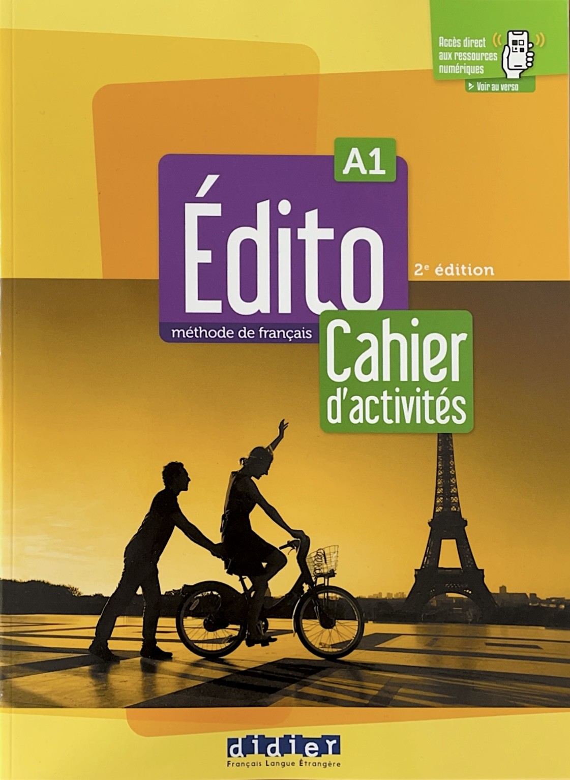 Pack Edito A1 - Méthode & Cahier d'activités 2025