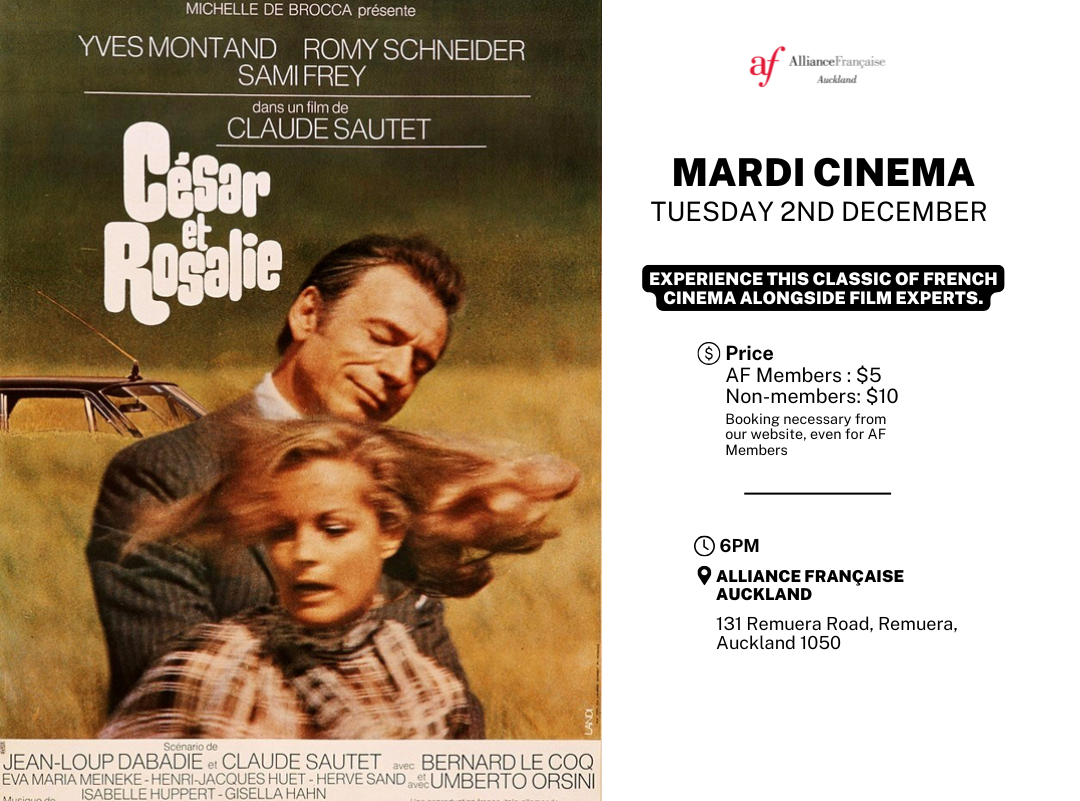Mardi Cinema - César et Rosalie