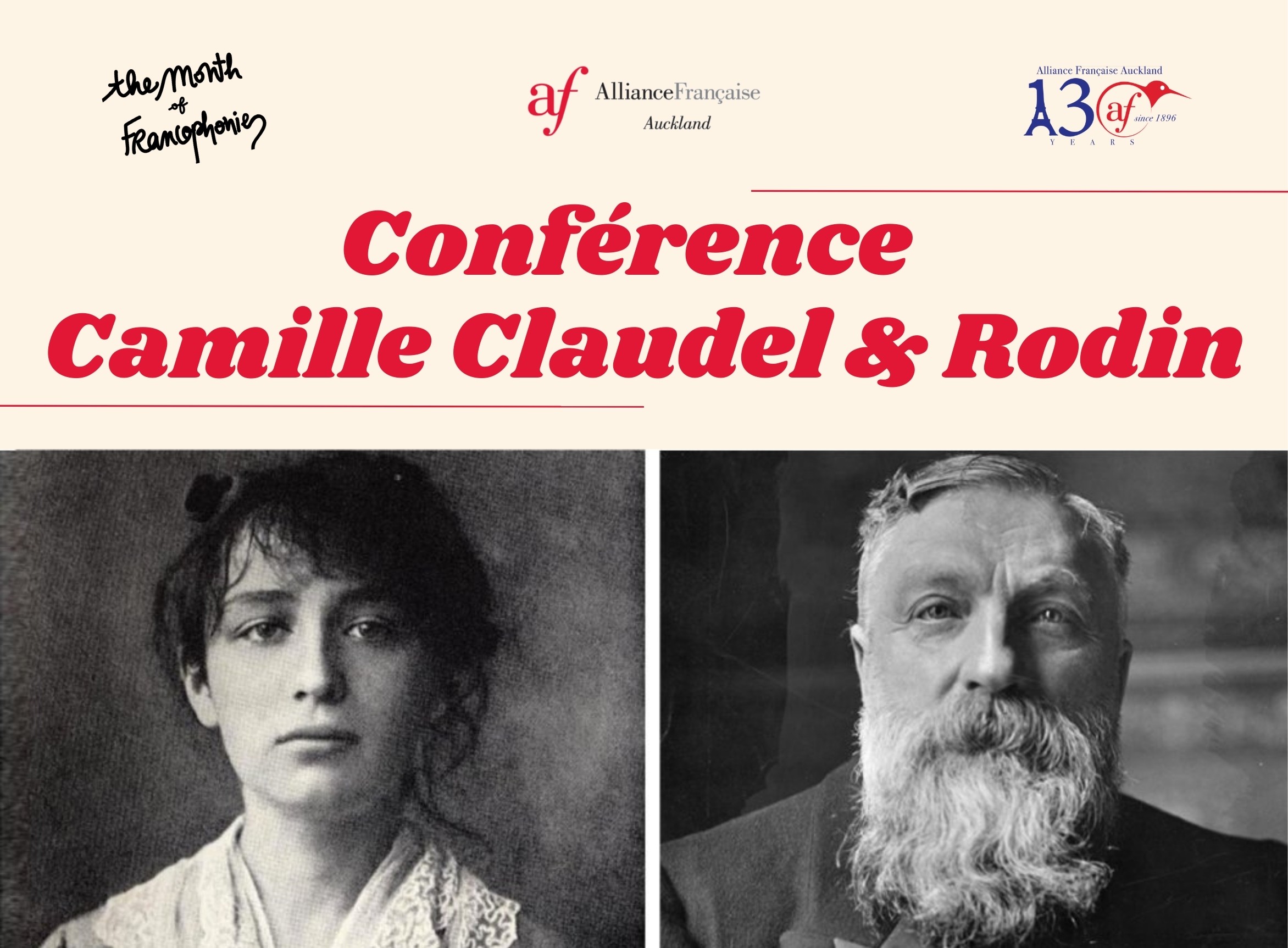 Conference Camille Claudel & Rodin