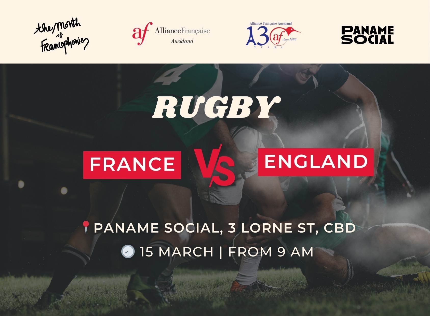 France VS England - Rugby - Six Nation