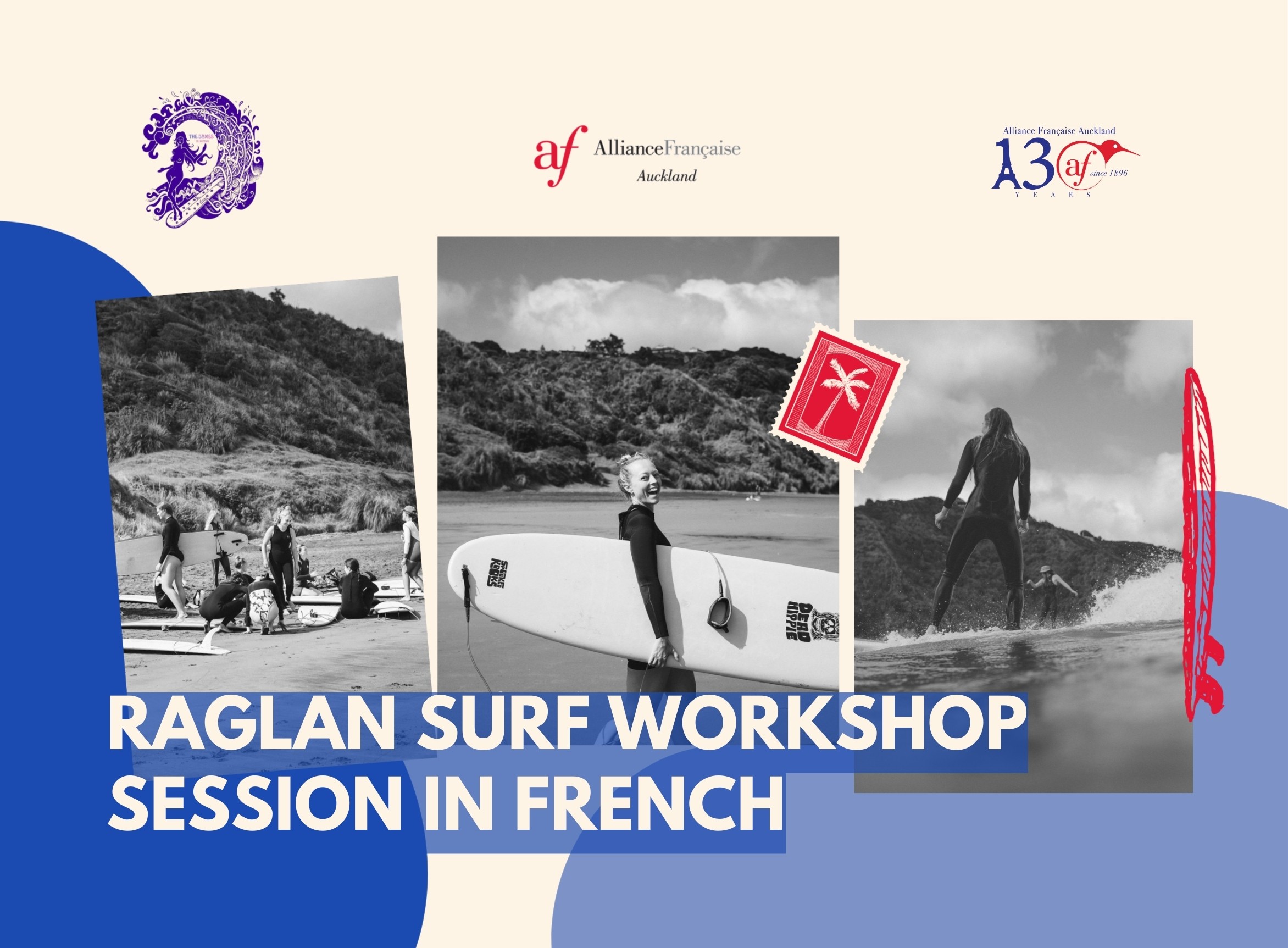 Surf Workshop in Raglan | French