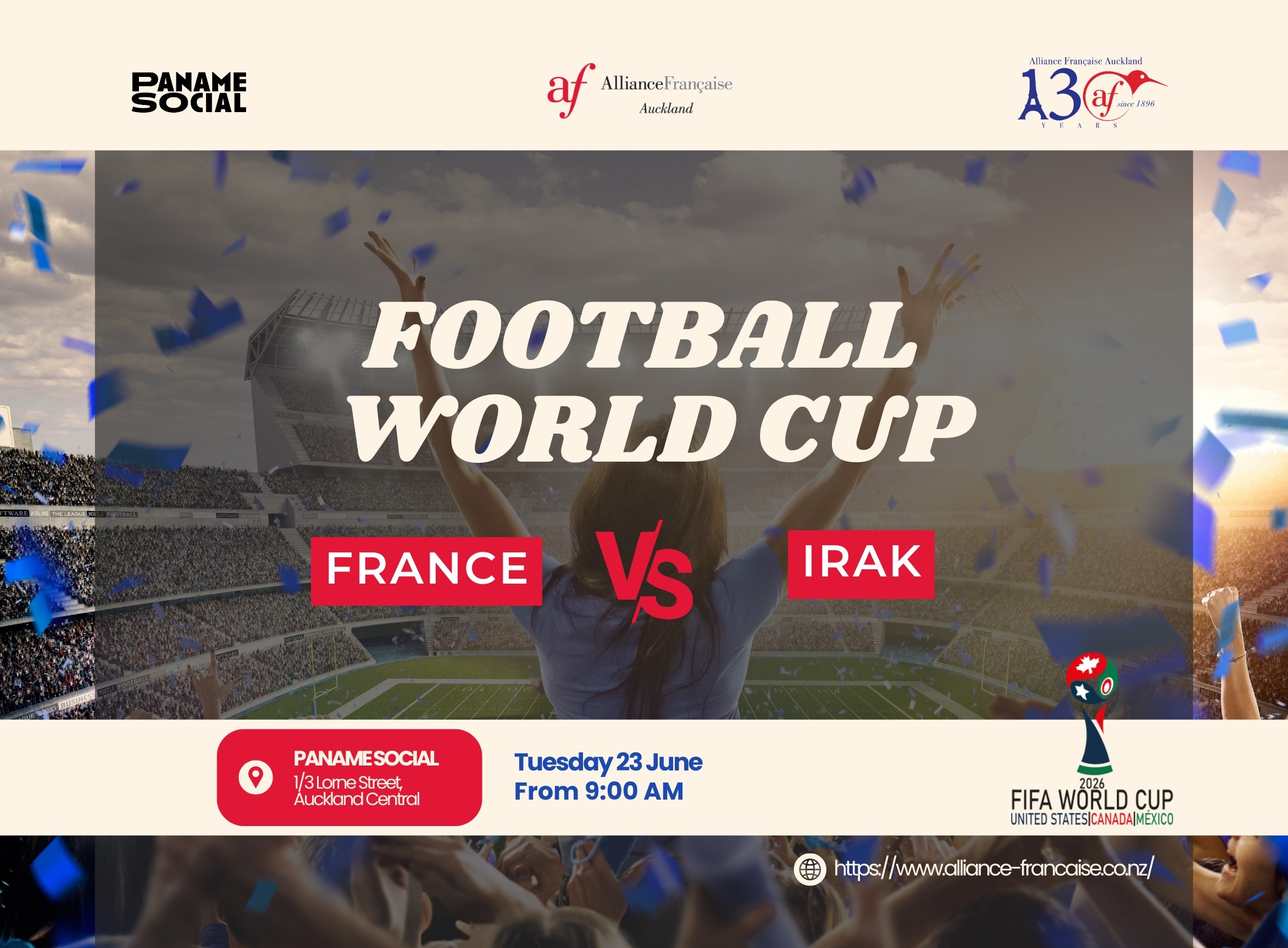 Coupe du monde France vs Irak