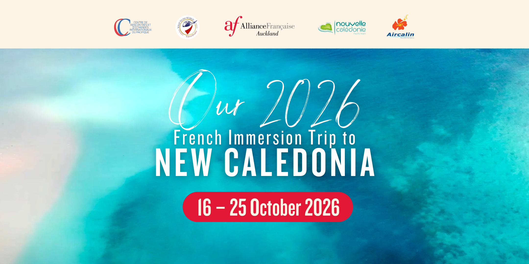 New Caledonia French Immersion Trip - Information Meeting - ONLINE