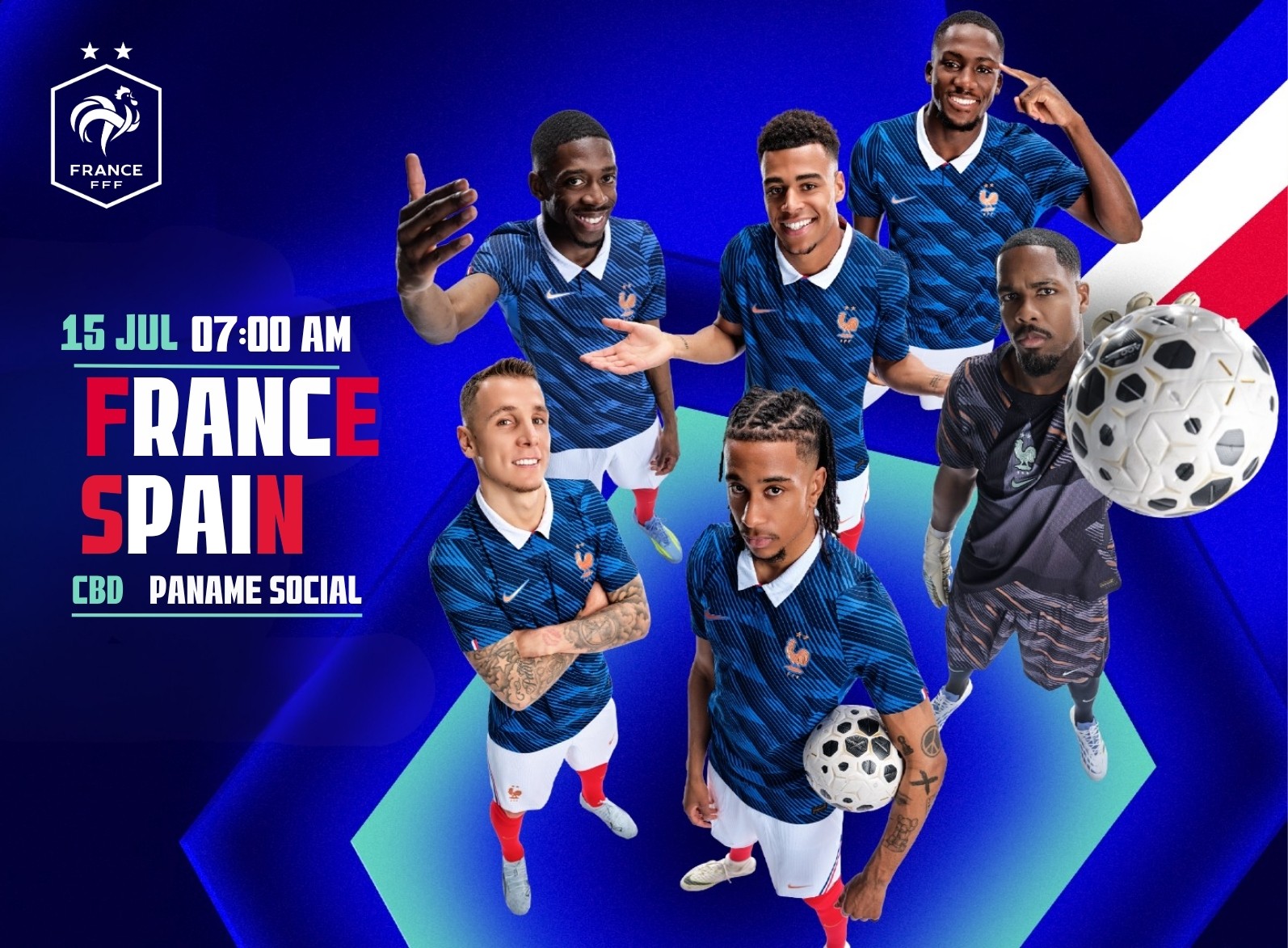 Football World Cup France vs Spain