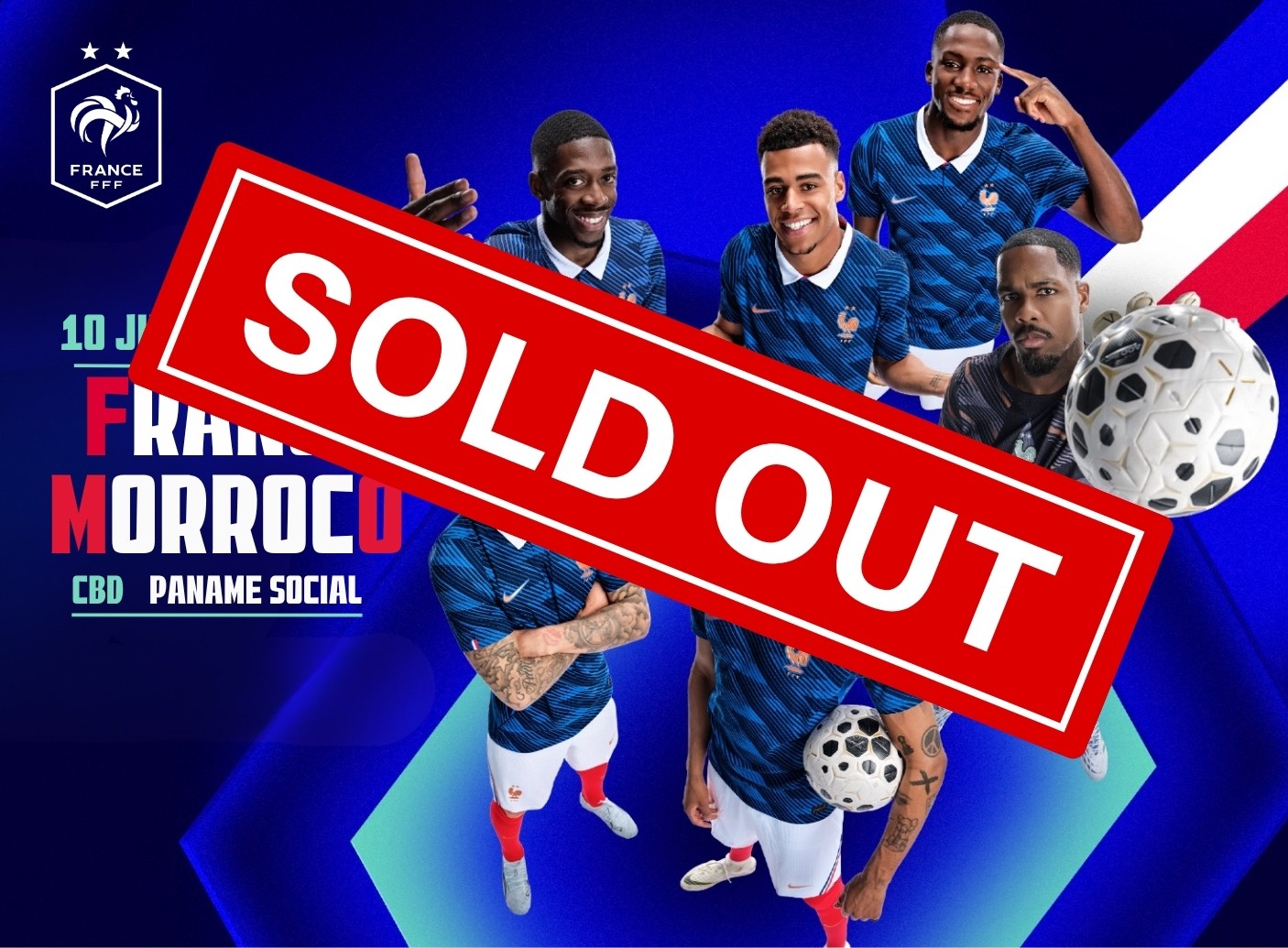 Football World Cup France vs Morroco