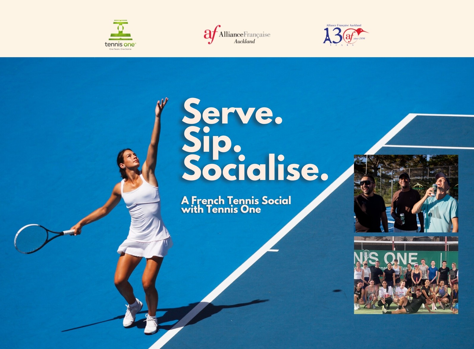 A French Tennis Social with Tennis One