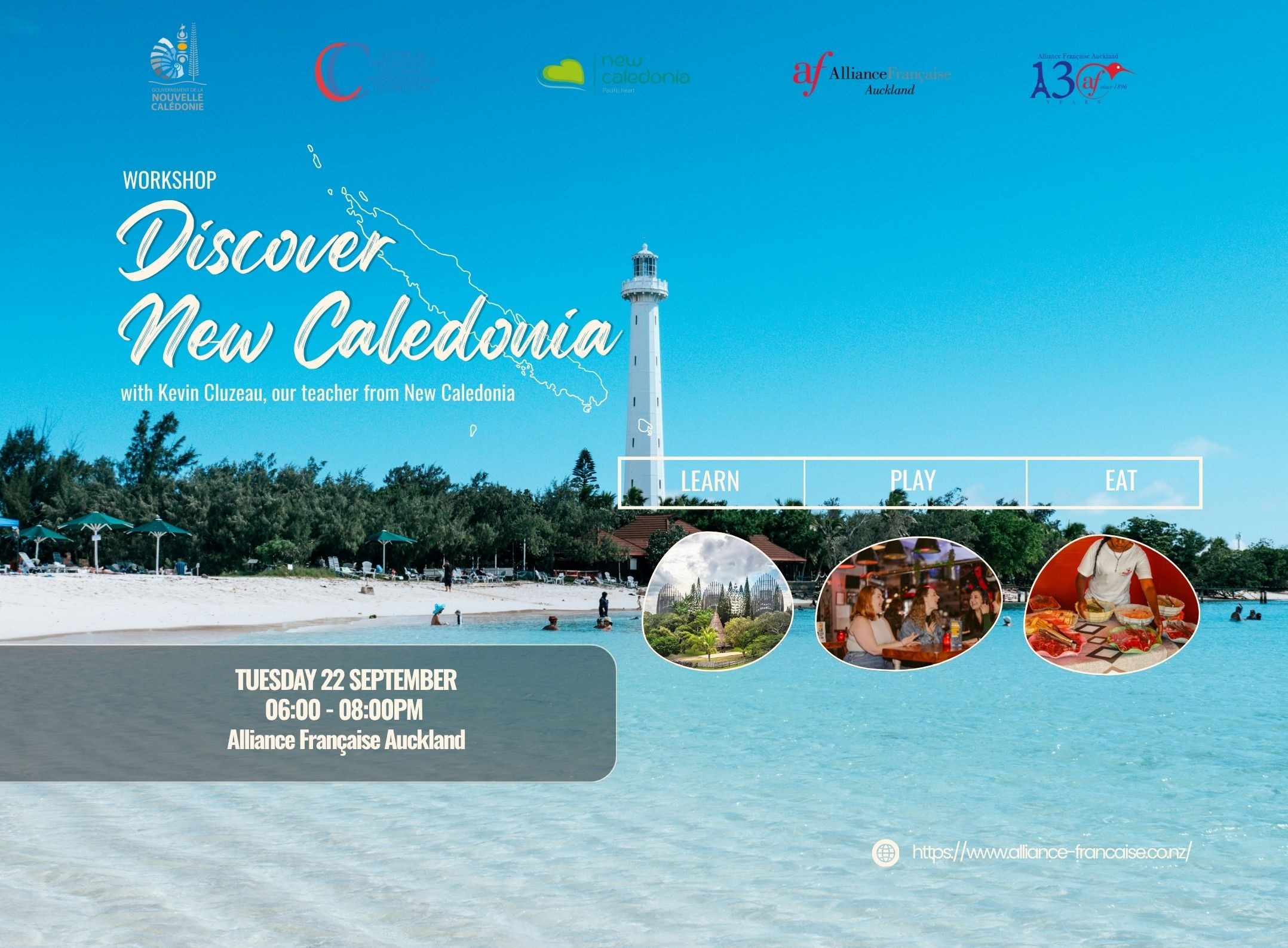 Workshop | Discover New Caledonia